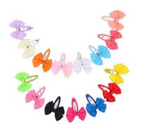 NULYLU Set 14 Pezzi Fermagli per Chioma Fiocchi per Bambine, Design Speciale e Confortevoli per Uso Quotidiano e Progetti Fai-da-te Colore Casuale