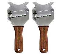 NULYLU Set 2 Pezzi Grattugia per Tartufo e Formaggio in Acciaio Inossidabile Antiruggine, Utensile da Cucina Multifunzionale per Cioccolato e Tartufo, per Chef e Casalinghe