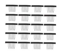 NULYLU Set 20 Pezzi Fermagli Per Chioma in Metallo a 5 Denti, Clip Per Extension e Parrucche, Mini Mollette Ad Artiglio Per Copricapi e Foulard, Accessori Per Realizzazione Parrucche