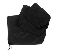 NULYLU Set 3 Sacchetti Compressione in Nylon per Piumini, Impermeabili Chiusura a Coulisse, Leggeri e Resistenti per Campeggio e Escursionismo