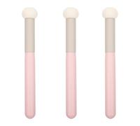 NULYLU Set 3pezzi Spugnette Trucco in Lattice per Correttore e Fondotinta, Testa Rotonda Fine, Uso Bagnato e Asciutto, per Trucco Quotidiano e Professionale