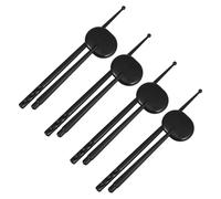 NULYLU Set 8 Pezzi Occlusori Oculari Neri in Plastica Tester Manuale, Kit Portatile per Esame della Vista e Applicazioni Oculistiche Professionali