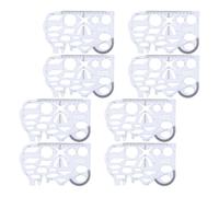 NULYLU Set 8 Righelli Geometrici Multifunzionali Curve Francesi e Modelli di Disegno, Righelli la Scuola e Ufficio, Forniture per Studenti e Disegno Tecnico