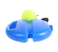 NULYLU Set Attrezzo Allenamento Tennis Base Resistente e Corda Elastica in Plastica, Kit Completo per Migliorare Abilità, Adatto a Principianti e Allenamento Individuale