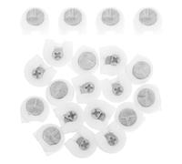 NULYLU Set da 20 Elementi di Fissaggio Serratura a Camma per Mobili, Dado di Bloccaggio per Armadi e Cassetti, Supporto per Ripiani Nascosto per Stabilità e Connessione Resistente