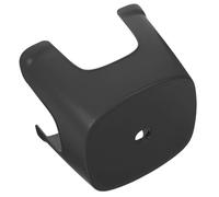 NULYLU Sgabello da Bagno in Plastica Pvc Nero, Poggiapiedi un Gradino Stabile, Gradino per Toilette per Uso Quotidiano in Bagno, Cucina e Camera da Letto, Supporto per Posizione