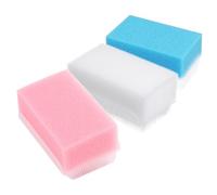 NULYLU Spazzola Sensoriale per Bagno 3 Pezzi, Spugna e Plastica Morbida, Aiuta lo Sviluppo Sensoriale, Uso Facile, per Bagno e Aula, Pettine Neonata