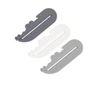 NULYLU Spremi Dentifricio Manuale Estrattore di Dentifricio 3 Pezzi in Plastico Leggero, Accessori Bagno per Tubetti per Casa e Lavandino