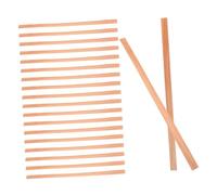 NULYLU Strisce in Legno di Cedro Beige per Sigari, 80 Pezzi in 2 Scatole, Accensione senza Sforzo Aroma Naturale del Legno, Accessori per Humidor per Fumatori Principianti e Esperti
