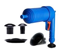 NULYLU Sturalavandini in ABS e Gomma Set 4 Ventose a Pressione D'aria Doppia Protezione e Valvola di Sicurezza per Bagno, Cucina e Scarichi Intasati