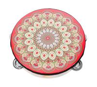 NULYLU Tamburello Interattivo Legno Per Adulto e Strumento Musicale Con Design Unico e Facile Da Usare Per Performance Di Danza e Ritmo Realizzato Legno e Inossidabile Resistente e