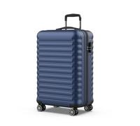 NUMADA - Valigia Media Upfly 18Kg Upfly 24' ABS (63x39,5x26,8cm) con chiusura a combinazione e 4 ruote doppie a 360 | Resistente | Leggera | Interni a scomparti | Blu Navy