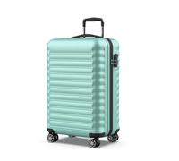 NUMADA - Valigia Media Upfly 18Kg Upfly 24' ABS (63x39,5x26,8cm) con chiusura a combinazione e 4 ruote doppie a 360 | Resistente | Leggera | Interni a scomparti | Verde