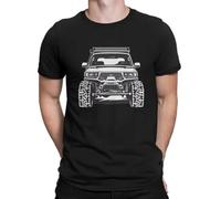 NUmaiTUA Land Cruiser 80 off Road Special Cruiser Leisure T-Shirt Black M