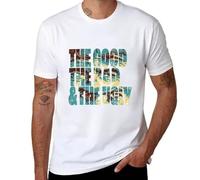 NUmaiTUA The Good The Bad And The Ugly Design T-Shirt White XXL