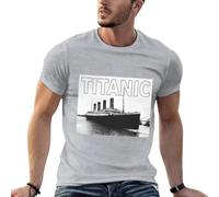 NUmaiTUA Titanic Ship Ship T-Shirt Grey M