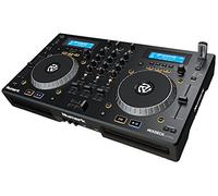 Numark Mixdeck Express - Controller per DJ a Due Canali/Lettore Media Indipendente con Riproduzione CD/MP3CD e USB, Mixer a Due Canali, Jog Wheel Multifunzione e Pacchetto Software Incluso