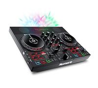 Numark Party Mix Live Controller DJ con Luci e Altoparlanti | 2 Deck, 2 Pulsanti Filter FX, DJ Mixer, Ruote Touch Capacitive, Interfaccia Audio Integrata e Serato Lite