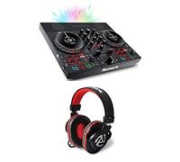 Numark Party Mix Live + HF175 - Console DJ a 2 Canali con Scheda Audio, Controll