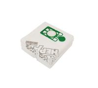Numatic 604016 Charles Hepaflo Sacchetti per Aspirapolvere, 3 Strati, Bianco, 10 Pezzi