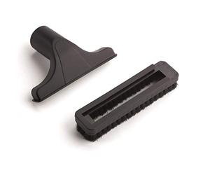 Numatic - Bocchetta sottile multiuso con spazzola rimovibile, 32 mm, colore nero