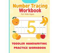 Number 1-20 Handwriting Practice Workbook for Kids Ages 3-5: Early Math Tracing, Preschool Number Writing: Trace Numbers 1-20 for Toddlers and ... Counting Skills & Beginner Math Workbook