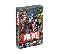 Number 1 Carte da gioco Marvel Universe, articolo per fan della Marvel, adatto a 8+, in lingua tedesca