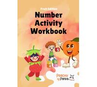 Number Activity Workbook - Fruit Edition: Number Tracing, Counting & Writing