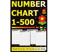 Number Chart 1-500: Math Practice Worksheets for Kids