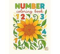 Number Coloring Book: Mandala Kids Coloring Book