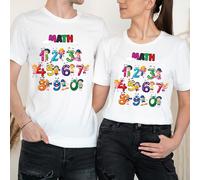 Number Day T-Shirt Design National Numeracy Book Day Maths Day Tshirt Tee 12#DNE