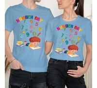 Number Day T-Shirt Design National Numeracy Book Day Maths Day Tshirt Tee 8#DNE