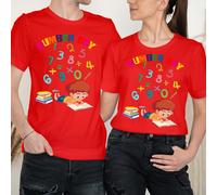 Number Day T-Shirt Design National Numeracy Book Day Maths Day Tshirt Tee 8#DNE