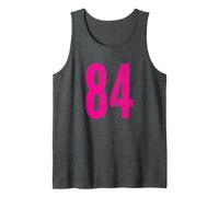 Number Distressed Vintage Sport Team Player Training Canotta