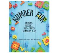 Number Fun - Tracing, Puzzles, and Games Numbers 1-50: Gumballs and Guinea Pigs Publishing