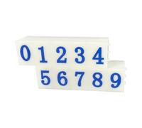 Number Journal Stamps - Number 0-9 Diary Planner Craft Stencil Template | Planner Stamps for Scrapbook Planner Book Letter Mail Card Classroom School Home