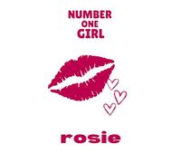 Number One Girl Rosie Journal: notebook gift for fan 120 pages
