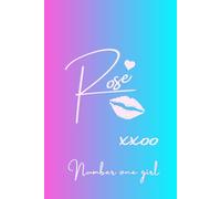 Number One Girl Rosie Journal: Superstar Rose Inspired notebook for all Fans 120 pages