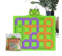 Number Puzzle, Educational Game, 5.63x5.51x0.28 Inches, Interactive Brain Challenge, Hand-Eye Coordination Trainer, Maze Toys for Travel Learning Activity Preschool Kids