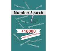 Number Search Book .... Gift for Vacations, Holidays and Free Times: Challenging Maze Book with 100 Puzzles | Includes Complete Solutions | 6×9 , 200 Pages