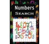 Number Search: Number Search Book and Find, 6x9 , 55 puzzles with solutions in back , fun for all ages, great for travel or just sitting at home with family