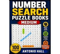 Number Search Puzzle Books: Medium