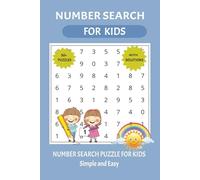 Number Search Word Puzzle Book: Number Searches with Easy to Read Print about Number | 6 x 9 inches, 110 pages | 50+ Puzzles...Gift for Holidays, Vacations, and Free Times