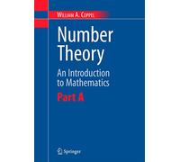 Number Theory: An Introduction to Mathematics: Pt. A