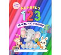 Number Tracing and Coloring Book