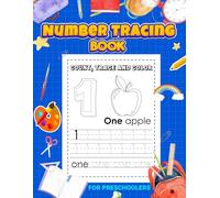 Number Tracing Book for Toddlers