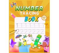 Number Tracing Fun 26-50: A Preschool & Kindergarten Math Workbook: Build Confidence and Fine Motor Skills with Fun Number Practice for Early Learners and Homeschooling Kids Ages 3-5