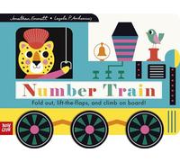 Jonathan Emmett Number Train (Libro di cartone)