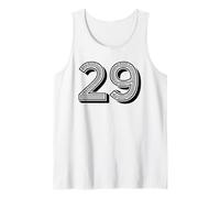 Number Twenty Nine #29 Evento di Compleanno Uniforme Sportiva Canotta