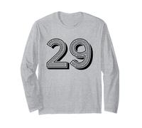 Number Twenty Nine #29 Evento di Compleanno Uniforme Sportiva Maglia a Manica